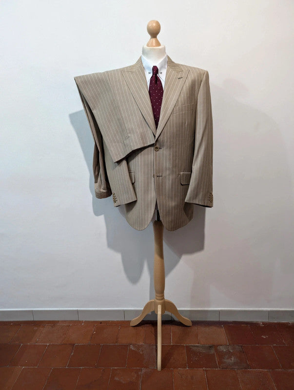 Impressive wool pinstripe suit