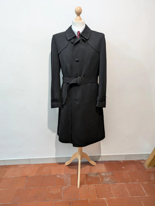 Wool trench coat