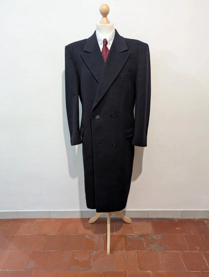 Ravissant manteau croisé bleu marine