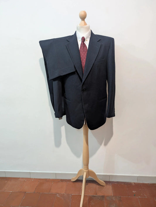 Chouet costume bleu marine en flanelle lourde