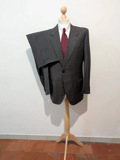 Ravissant costume a carreaux en laine légère