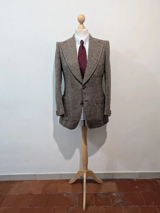 Spectaculaire veste sport en tweed