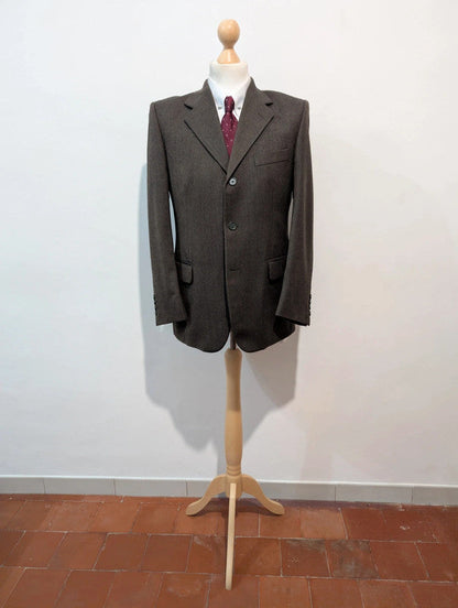 Magique veste marron en laine