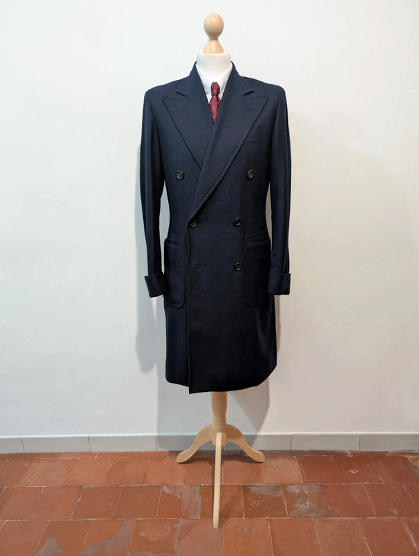 Formidable manteau polo coat croisé bleu marine