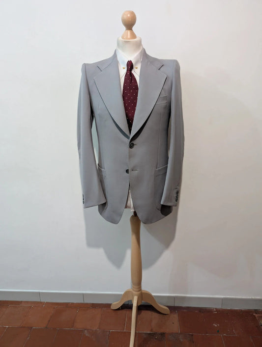 Classique veste grise en laine