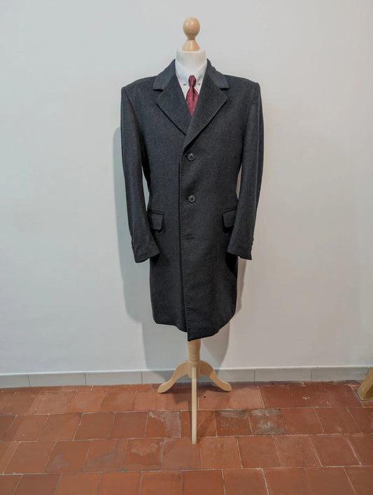 Superbe manteau gris en laine