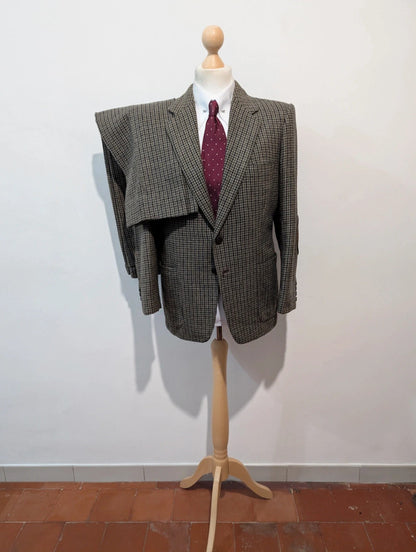 Légendaire costume pied de poule en tweed