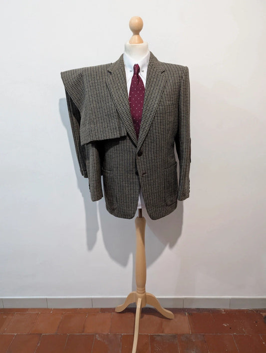 Légendaire costume pied de poule en tweed