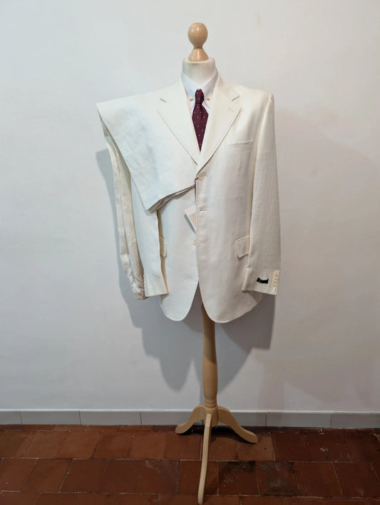 Angelique white linen costume