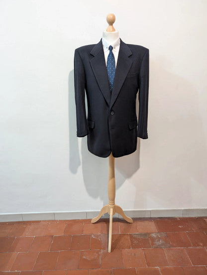 Charmante Veste bleu marine en cachemire