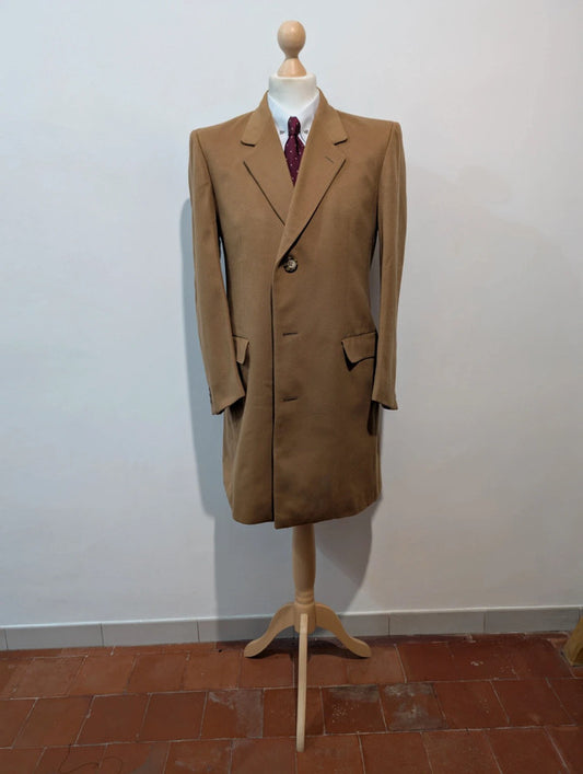 Magnifique manteau camel en laine