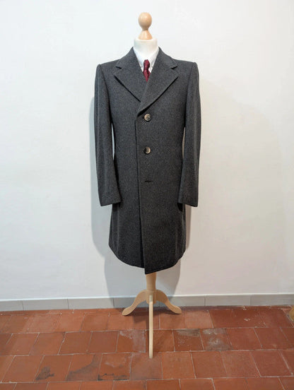 Incroyable manteau gris en laine