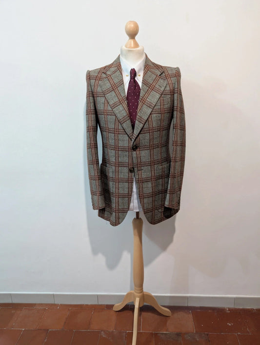 Fabuleuse veste a carreaux en tweed