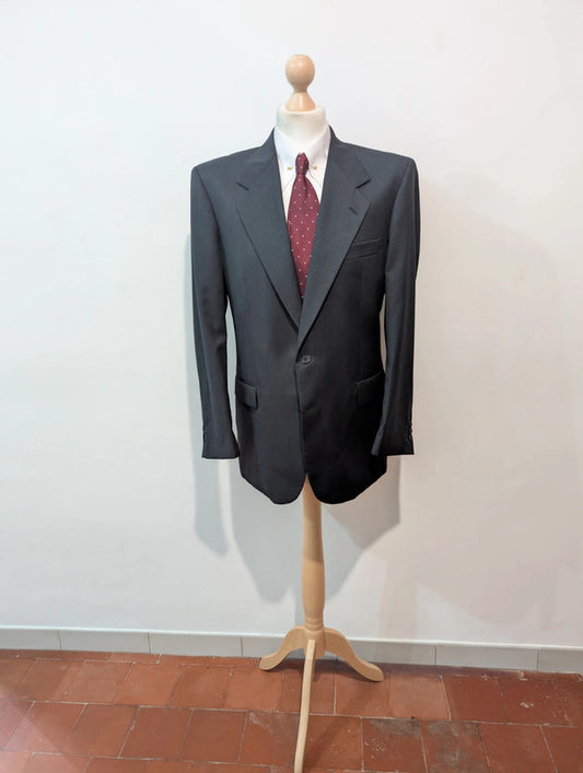 Élégante veste grise anthracite en laine