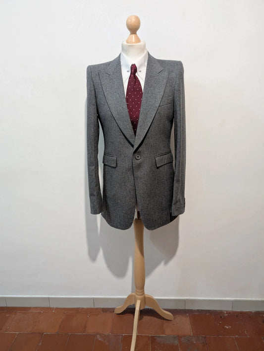 Sublime gray jacket in heavy flannel