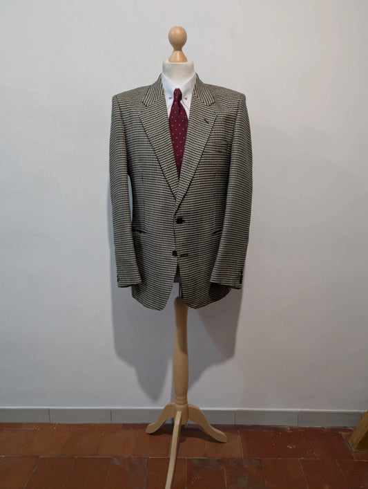 Awesome wool houndstooth jacket