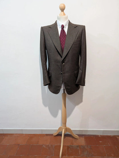 Splendide veste marron en flanelle lourde