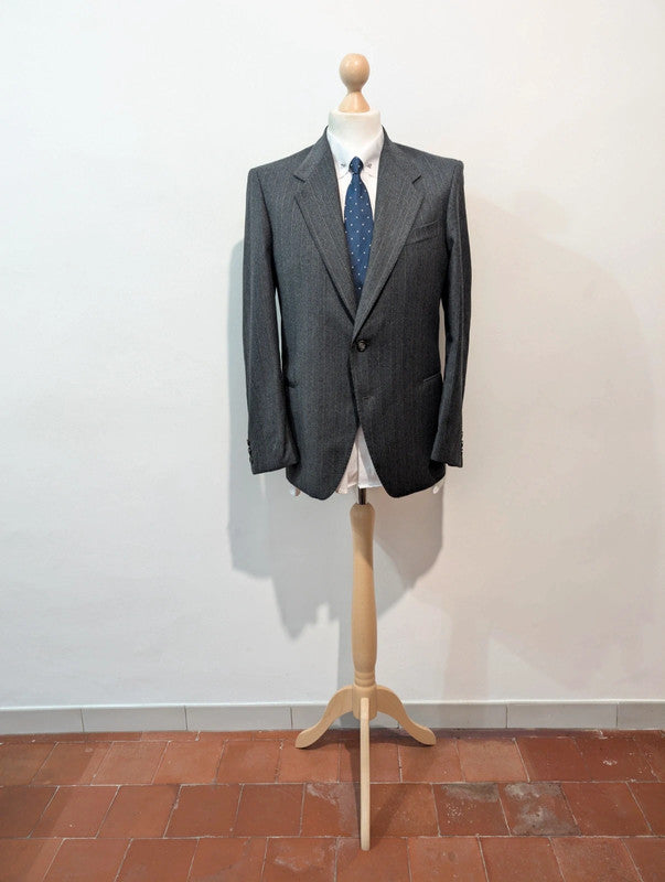 Super pinstripe flannel suit