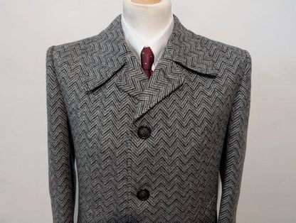 Magnifique manteau en tweed