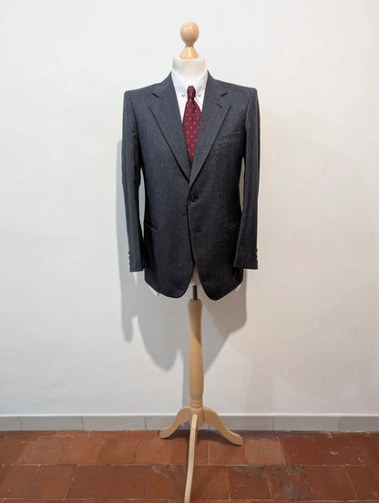 Génial costume pinstripe en flanelle