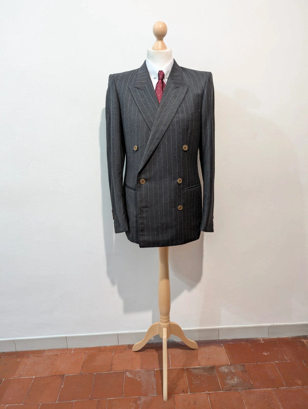 Dangerous Chalkstripe Flannel Double Breasted Suit