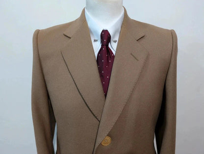 Sublime manteau marron en laine