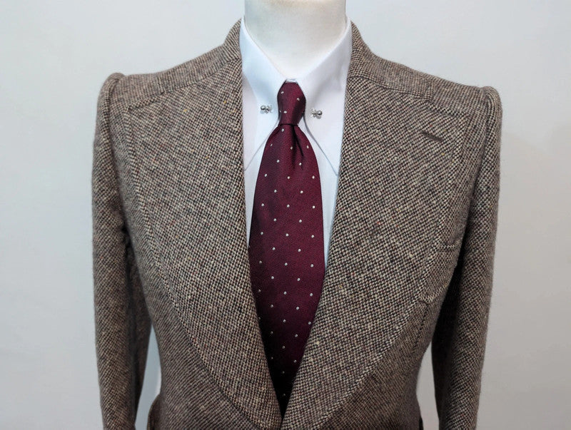 Spectaculaire veste sport en tweed