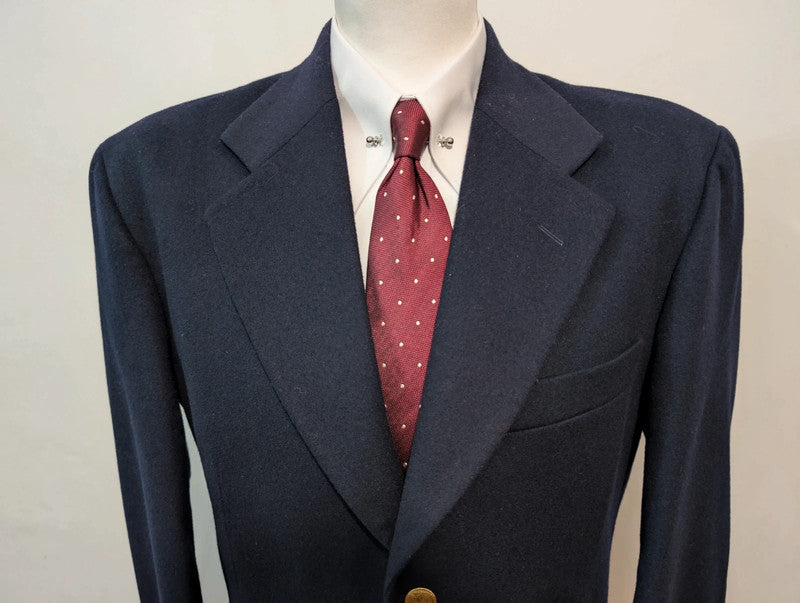 Beautiful navy blue wool jacket