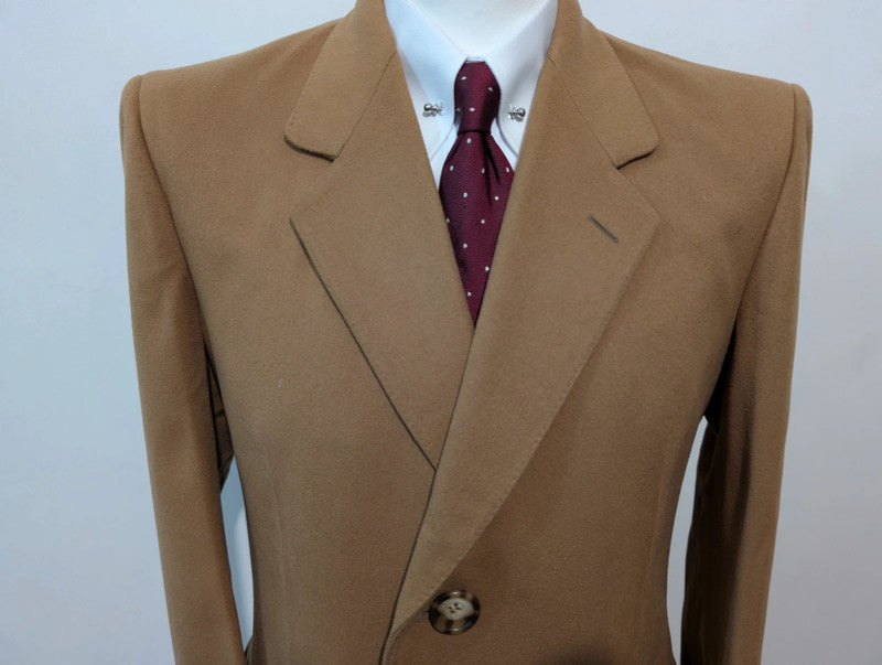 Magnifique manteau camel en laine