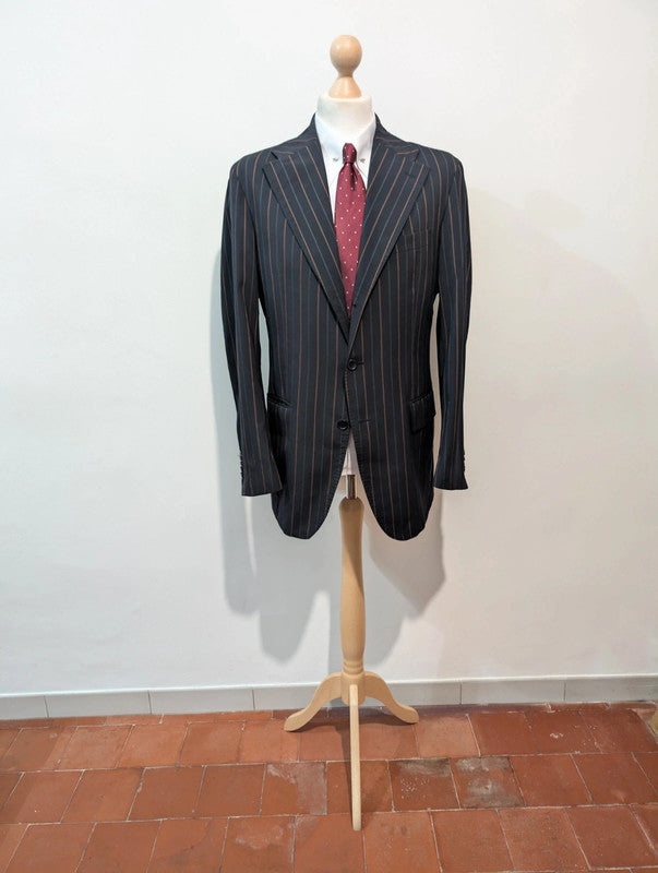 Scary chalkstripe wool costume