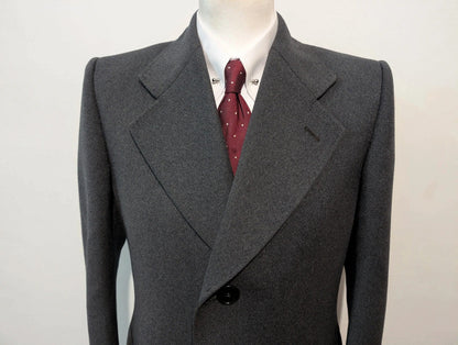 Magnifique manteau gris en laine