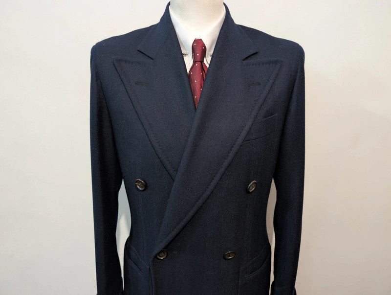 Formidable manteau polo coat croisé bleu marine