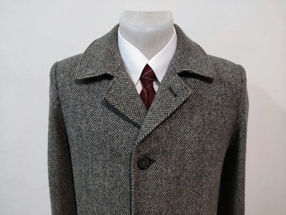 Petit manteau gris en tweed