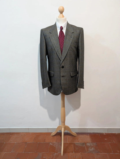 Original costume gris en flanelle