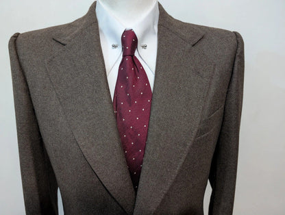 Splendide veste marron en flanelle lourde