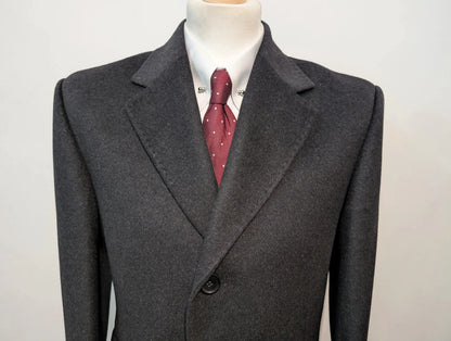 Doux manteau gris en laine
