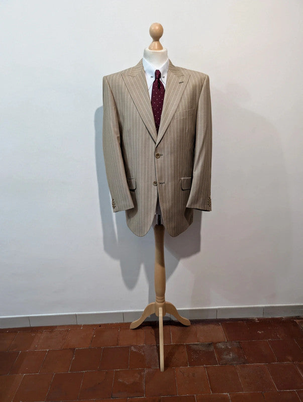 Impressive wool pinstripe suit