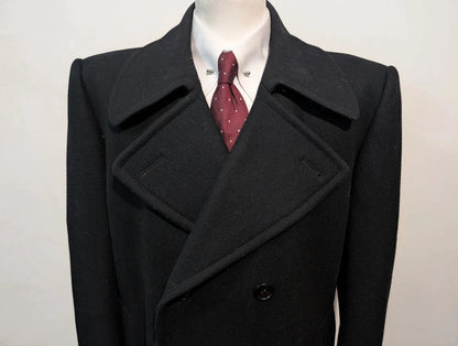 Magnifique manteau caban en laine