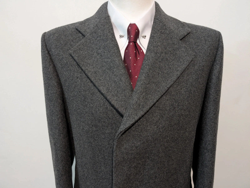 Magnifique manteau gris en laine