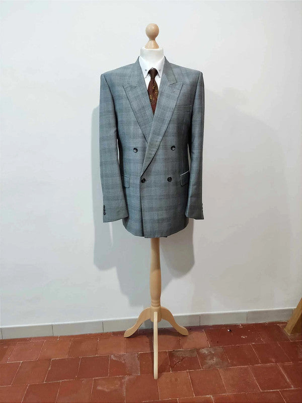 Original gray double-breasted suit