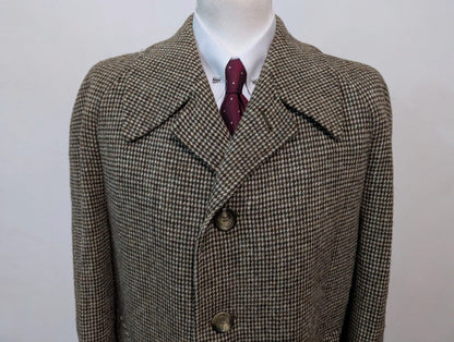 Génial manteau raglan Harris tweed