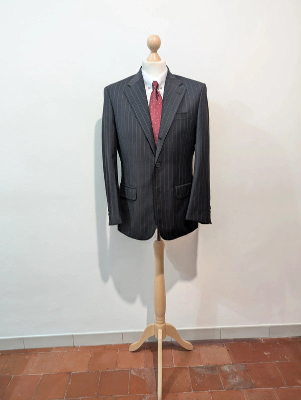 Super wool pinstripe suit