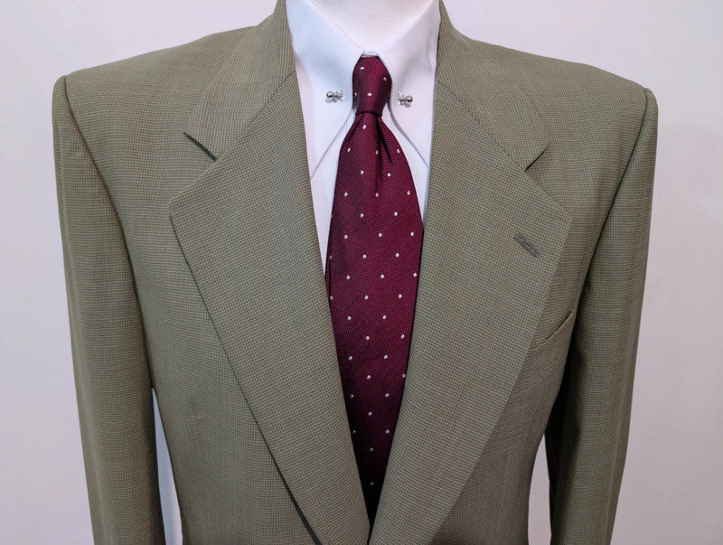 Original green wool suit