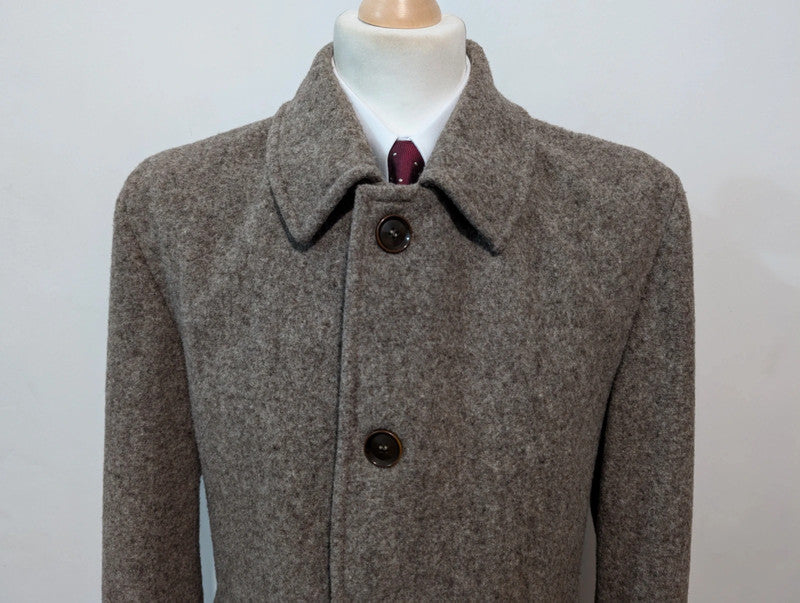 Cute gray brown wool coat