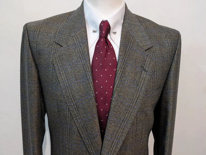 Original costume gris en flanelle
