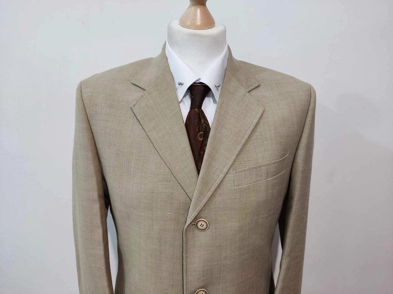 Lovely beige linen cotton suit