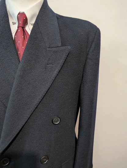 Magnifique manteau croisé en laine