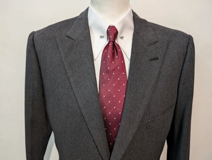 Ancien costume gris bespoke