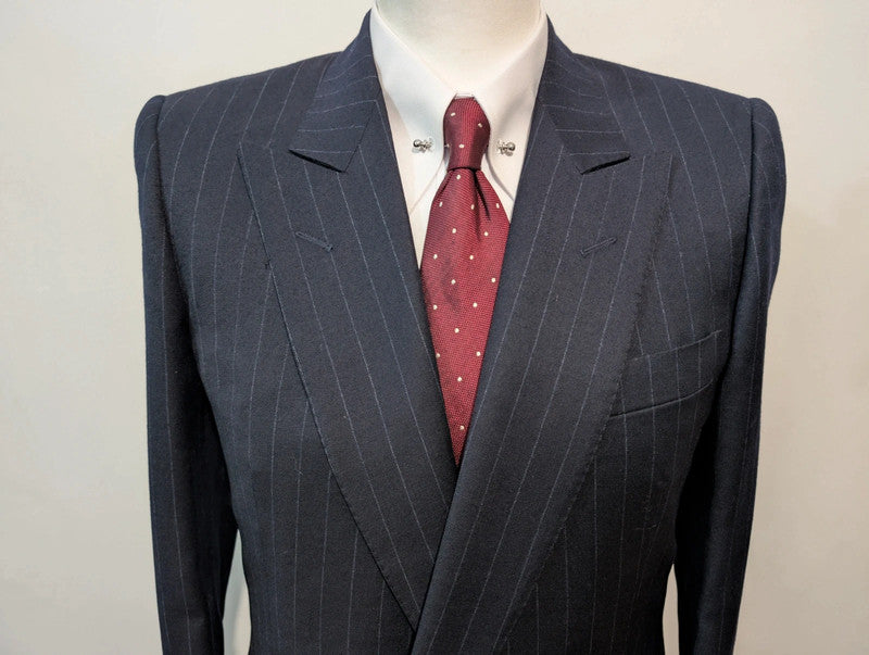 Furieux costume croisé chalkstripe