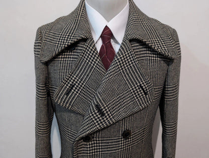 Effroyable polo coat en laine